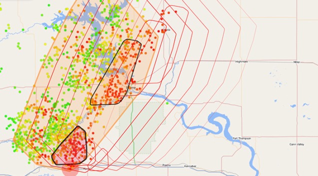 nowcast-lightning-detection-LINET-data